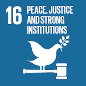 SDG &gt; Peace, Justice and Strong Institutions